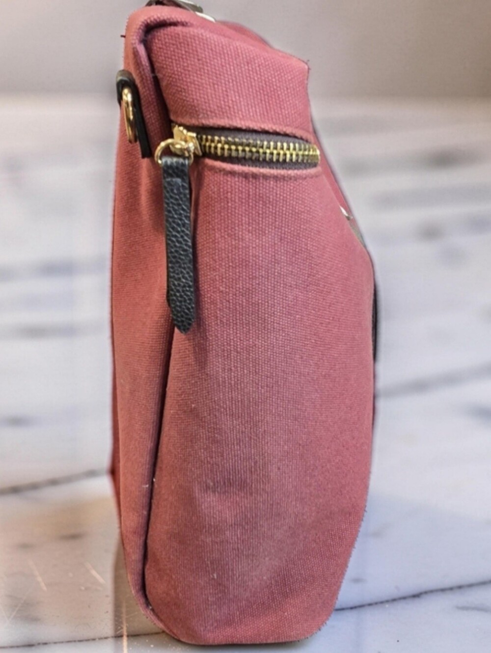 Henri Bendel Canvas Stripes Convertible Backpack - Picture 2 of 7